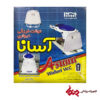 توالت فرنگی دیواری آسانا همراه قیف تاشو